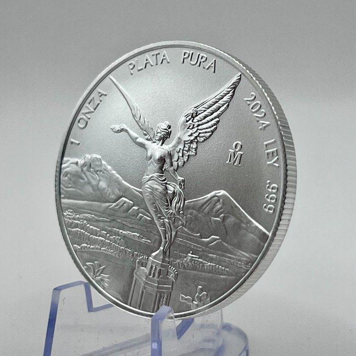 Mexico. 1 Onza 2024 Libertad – 1 oz Silver Coin – .999 Fine, Postzegels en Munten, Munten | Europa | Niet-Euromunten
