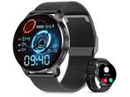 Veiling - Smartwatch 1,32 inch HD-scherm Zwart, Sieraden, Tassen en Uiterlijk, Nieuw