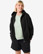 HEMA Dames loungevest zwart van €34.99 voor €20 sale, Verzenden, Nieuw