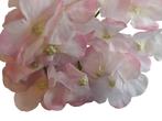 Hortensia zijde Los 15*10 cm. Roze / st flowerwall vuller, Ophalen of Verzenden, Nieuw