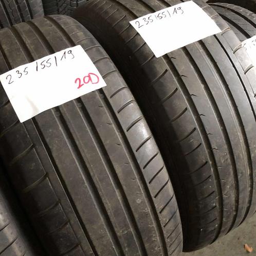 2 x Dunlop SP Sport Maxx GT 235-55-19 Zomerbanden 4,5mm, Auto-onderdelen, Banden en Velgen, 19 inch, Zomerbanden, 235 mm, Personenwagen