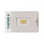 1 gram goudbaar C.Hafner met certificaat LBMA gecertificeerd, Postzegels en Munten, Edelmetalen en Baren, Verzenden, Goud