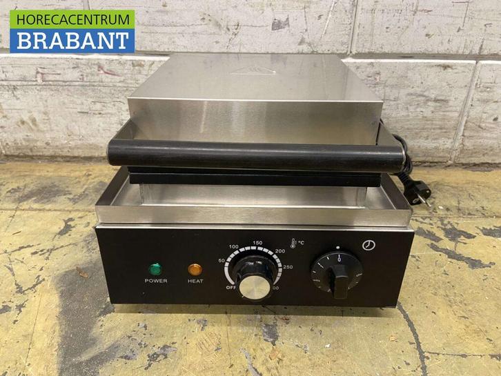 RVS Wafelijzer hartjes met timer 230V Horeca, Zakelijke goederen, Horeca | Keukenapparatuur, Nieuw in verpakking, Ophalen of Verzenden