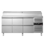 GGM Gastro | Voorbereidingstafel PREMIUM - 1795mm - 6 laden, Verzenden, Nieuw in verpakking