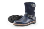 Nogrz Biker boots in maat 40 Blauw | 10% korting, Kleding | Dames, Schoenen, Nogrz, Overige typen, Zo goed als nieuw, Verzenden