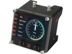 Logitech G Saitek Pro - Flight Instrument Panel - PC - Zwart, Verzenden, Zo goed als nieuw
