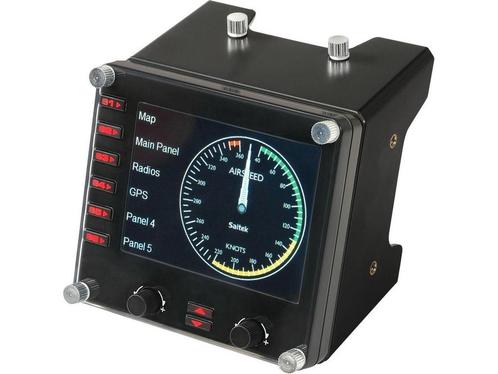 Logitech G Saitek Pro - Flight Instrument Panel - PC - Zwart, Spelcomputers en Games, Spelcomputers | Overige Accessoires, Zo goed als nieuw