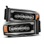 AlphaRex 02-05 Dodge Ram 1500 NOVA LED Proj Headlights Plank, Ophalen of Verzenden, Nieuw