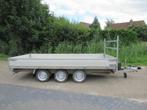 Gebruikte Henra 3ASSER 3zijdige kipper 4M oprijbalken 3500kg, Auto diversen, Aanhangers en Bagagewagens, Ophalen, Gebruikt