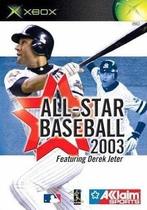 All Star Baseball 2003 (Xbox Original Games) (Xbox Original), Spelcomputers en Games, Games | Xbox Original, Ophalen of Verzenden