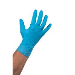 Comfort handschoen nitril poedervrij blauw XL - 100 stuks, Huis en Inrichting, Schoonmaakartikelen, Verzenden