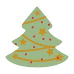 Callebaut Chocoladedecoratie Kerstboom 192st.**, Verzenden, Nieuw