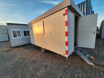 Schaft-bureelwagen 4m. pak-schaft-toilet HS-1515 beschikbaar voor biedingen