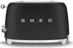 Smeg TSF01BLMEU broodrooster mat zwart, Witgoed en Apparatuur, Broodroosters, Verzenden, Nieuw
