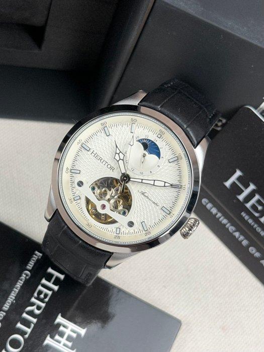 Heritor - Automatic Gregory Semi-Skeleton - Zonder, Sieraden, Tassen en Uiterlijk, Horloges | Heren