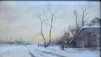 Dorus Arts (1901-1961) - Boerderij in de winter