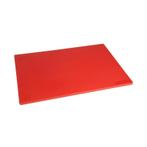 Hygiplas LDPE snijplank rood 450x300x10mm, Verzenden, Nieuw