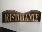 Reclamebord - Restaurant - IJzer, Antiek en Kunst
