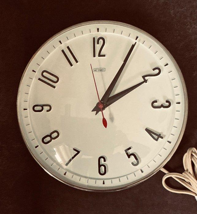 Industriële apparatuur - Elektrisch wandklok - Verenigd, Antiek en Kunst, Antiek | Wandborden en Tegels