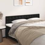 vidaXL Hoofdborden 2 st 100x5x78/88 cm kunstleer zwart, Verzenden, Nieuw, Zwart, Overige materialen