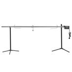 vidaXL Automatische barbecue met motor 207x45x81 cm, Verzenden, Nieuw