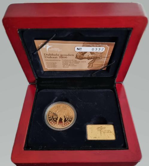 Dubbele Gouden Dukaat 2006 (1.800 oplage), Postzegels en Munten, Munten en Bankbiljetten | Verzamelingen, Munten, Verzenden