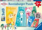 Missie Volbracht! Puzzel (3 x 49 stukjes) | Ravensburger -, Kinderen en Baby's, Speelgoed | Kinderpuzzels, Verzenden, Nieuw