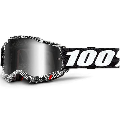 Crossbrill 100% Accuri 2 Cobra Slang met Spiegellens, Motoren, Kleding | Motorkleding, Nieuw met kaartje, Motorcrosskleding, Verzenden