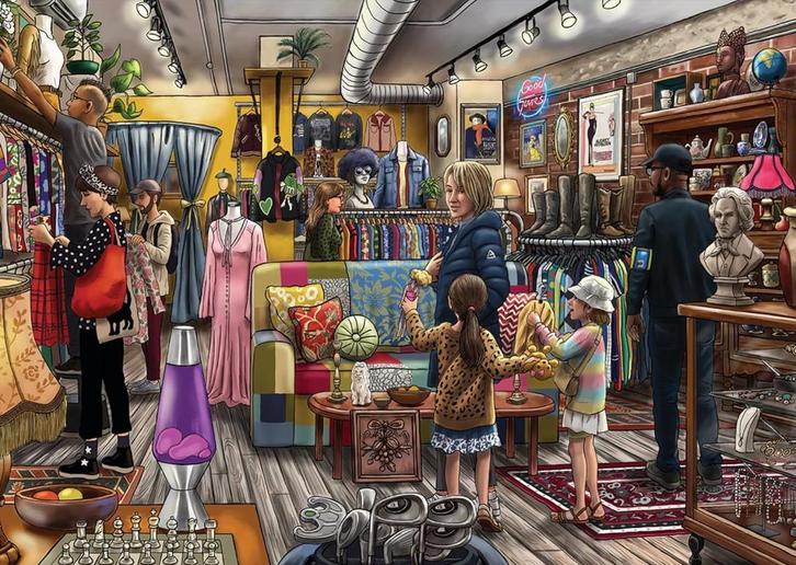 Groot Aanbod - Puzzels met XL Stukjes bij Puzzelplaza, Hobby en Vrije tijd, Denksport en Puzzels, Legpuzzel, Nieuw, 500 t/m 1500 stukjes