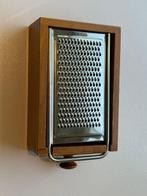 Alessi - Kaasrasp - Hout, Staal - Twergi Cheese Grater