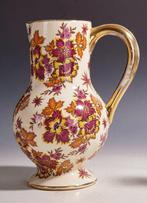 Boch Frères, Keralux - Vaas - Siervaas met floraal decor, Antiek en Kunst