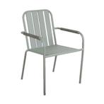 *WOONWINKEL* Brafab Innes Tuinstoel Met Armleuningen Groen, Tuin en Terras, Verzenden, Nieuw