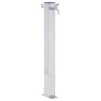 Vierkante Waterzuil RVS 100cm|Retourdeal Tuin | 60%, Tuin en Terras, Ophalen of Verzenden, Nieuw