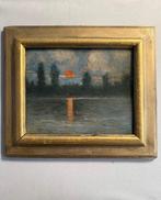 Matteo Olivero (1879-1932) - Tramonto sul Lago