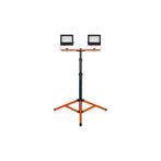 LED Bouwlamp op Statief | 2x 50W | Oranje | 4500K, Doe-het-zelf en Verbouw, Bouwverlichting, Ophalen of Verzenden, Nieuw, 50 tot 200 watt