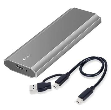 High Speed SSD Enclosure M.2 SATA/NVMe/NGFF -  3.1 USB Type beschikbaar voor biedingen