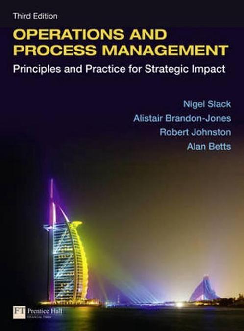 Operations And Process Management With Etext, Boeken, Overige Boeken, Ophalen of Verzenden