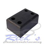Rubberen stootblok / rubberblok 180x120 mm, Watersport en Boten, Ophalen of Verzenden, Nieuw