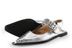 Toral Ballerinas in maat 38 Zilver | 10% korting, Kleding | Dames, Schoenen, Overige kleuren, Verzenden, Ballerina's, Zo goed als nieuw