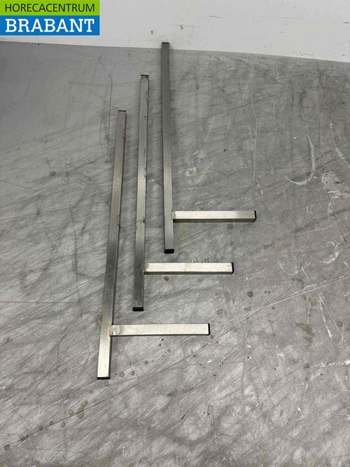 RVS 3 Beugels Muurbeugels Beugel 91 x 30,5 cm Horeca, Zakelijke goederen, Horeca | Keukenapparatuur, Gebruikt, Ophalen of Verzenden