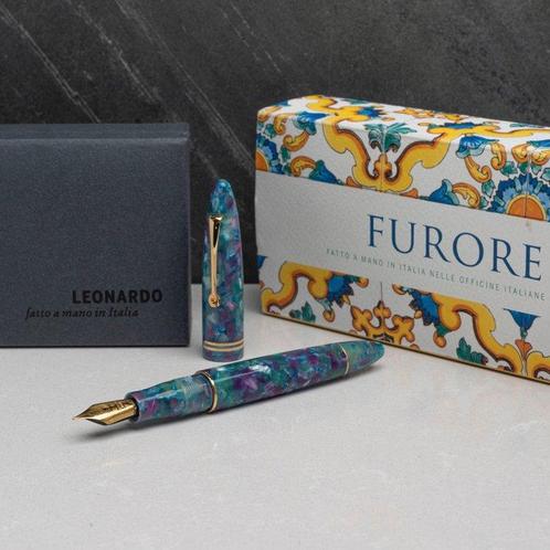 Leonardo Officina Italiana - Furore Acquapetra - gold plated, Verzamelen, Pennenverzamelingen