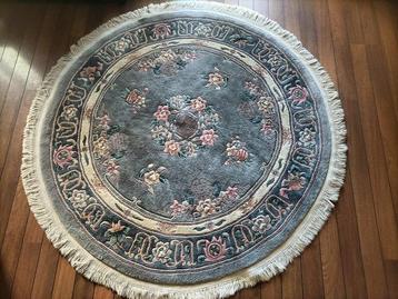 Tapijt - 168 cm - 168 cm - Handgeknoopt rond tapijt beschikbaar voor biedingen
