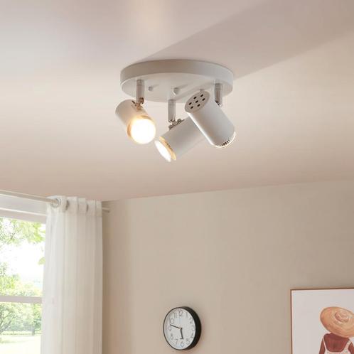 Plafondlamp Bathgate 3-lichts verstelbaar 3xGU10 lux.pro, Huis en Inrichting, Lampen | Plafondlampen, Verzenden