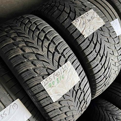 2 x Nokian WR 255-40-21 Winterbanden 6,5mm, Auto-onderdelen, Banden en Velgen, 21 inch, Winterbanden, 255 mm, Personenwagen, Gebruikt