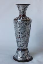 Egyptian revival vase - Koper, Zilver - Egypte - Begin 20e, Antiek en Kunst