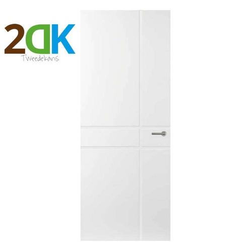 2DK deur Nova Design NDB955 88 x 211,5 cm opdekR, Doe-het-zelf en Verbouw, Deuren en Horren, Nieuw, 80 tot 100 cm, Hout, 200 tot 215 cm