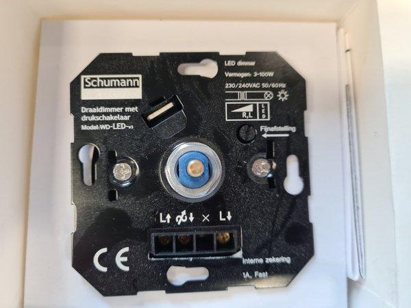 Schumann muurdimmer inbouw geschikt voor Jura en Gira, Doe-het-zelf en Verbouw, Sanitair, Overige typen, Nieuw, Ophalen of Verzenden