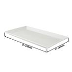 GGM Gastro | (12 stuks) WHITE DELIGHT - Bord - 330x185mm - |, Huis en Inrichting, Keuken | Servies, Verzenden, Nieuw, Effen, Bord(en)