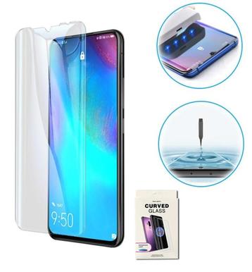 Huawei P30 Pro UV Liquid Glue 3D Tempered Glass Protector beschikbaar voor biedingen