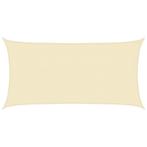 Zonnezeil 4x7 Creme - Retourdeal - 35% Korting!, Ophalen of Verzenden, Nieuw